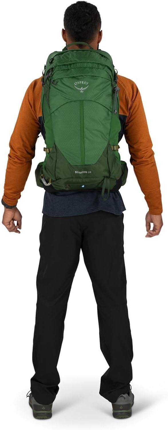 Osprey Stratos 24L Men's Hiking Backpack, Tunnel Vision Grey