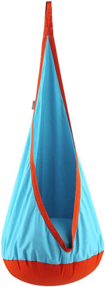 Indoor Baby Swing, Kids Swing Hammock Pod Chair, Outdoor and Indoor use Inflatable Hammock Chair Sensory Seat,SkyBlue
