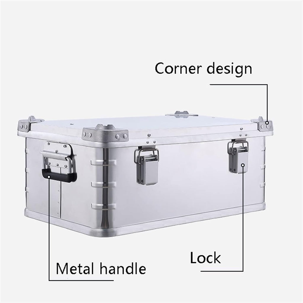 Portable Tool Box Tool Storage Box Portable Aluminum Tool Box Compact Hard Case Tool Box Repair Tool Box Home Storage Organizer Small Parts Box