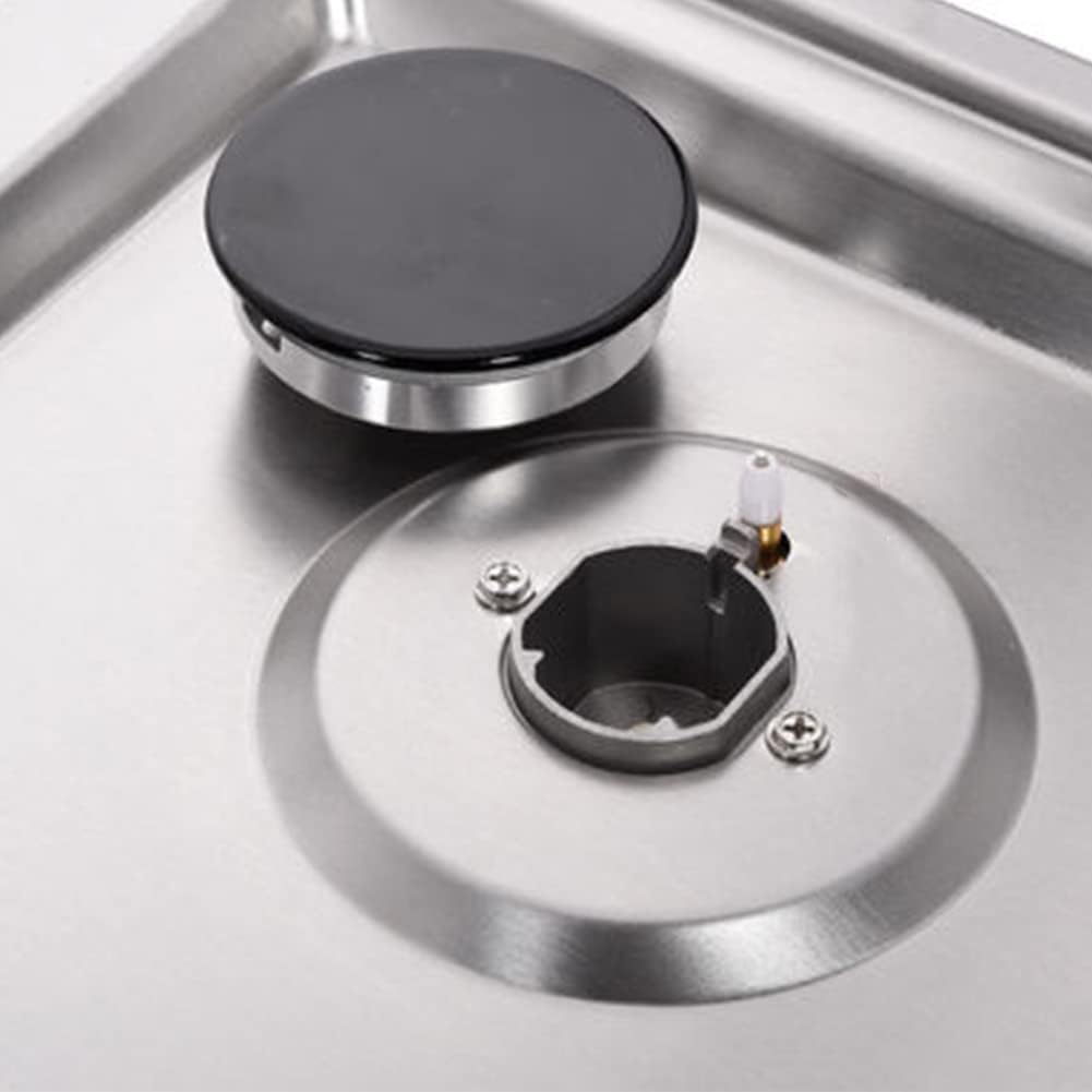 12' Gas Cooktop Dual Fuel 2 Sealed Burners Stainless Steel Drop-In Gas Stove DM223-SA01BZ Gas Hob