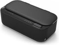 TXTC Small Ultrasonic Cleaner Solution Rechargeable Jewelry Cleaner,Ultrasonic Washing Machine for Jewellery, Watch, Glasses Cleaning,with Jewelry Basket-430ml (Color : Black)