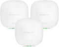 HPE Networking Instant On Access Point AP25 4x4 WiFi 6 Indoor Wireless Access Point (3 Pack) | Power Source Not Included | US Model (R9B27A-3PACK)