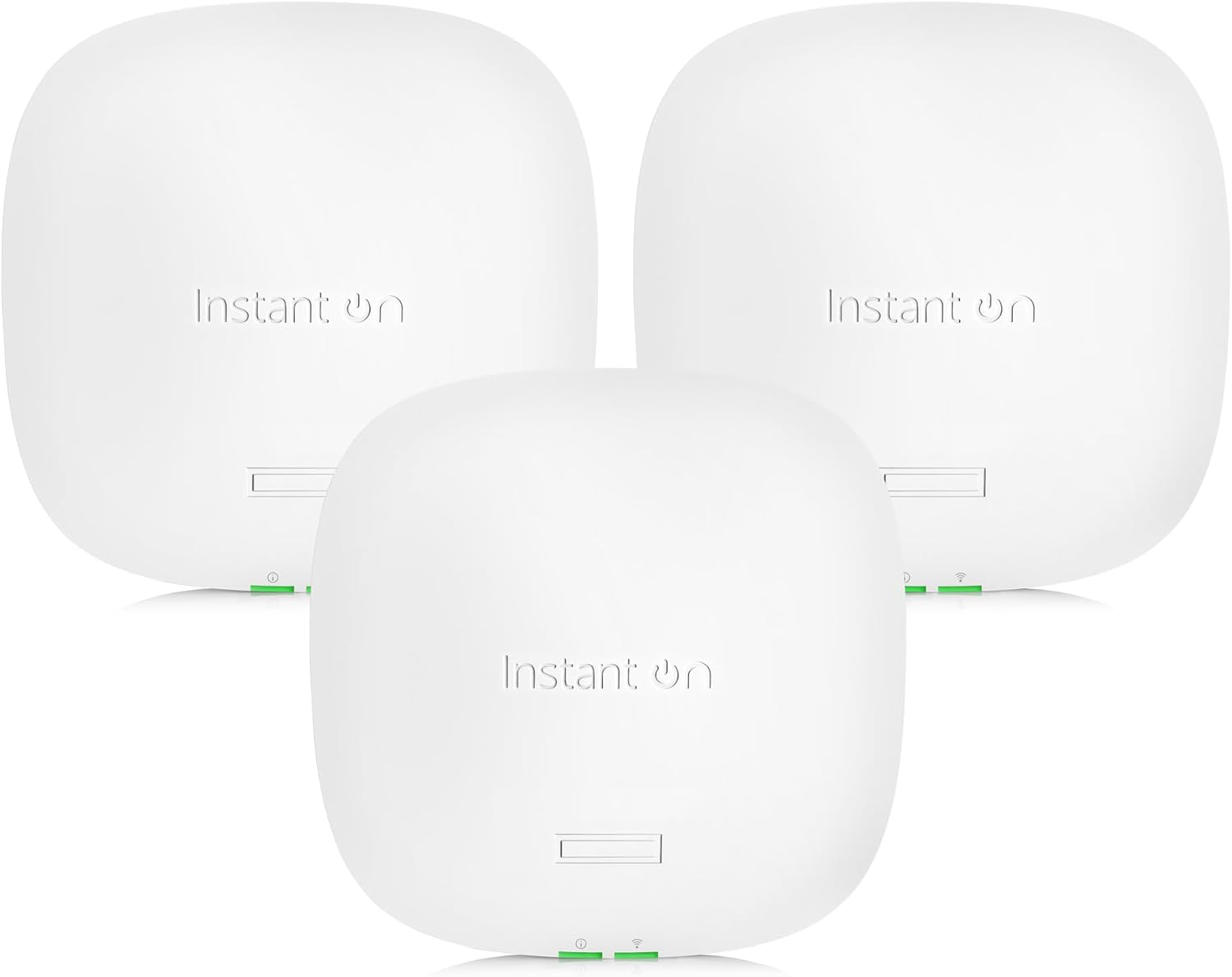 HPE Networking Instant On Access Point AP25 4x4 WiFi 6 Indoor Wireless Access Point (3 Pack) | Power Source Not Included | US Model (R9B27A-3PACK)