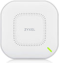 Zyxel True WiFi 6 AX3000 Wireless Multi-Gigabit Enterprise Access Point | Wall & Ceiling Optmized Antenna | Cloud, App, Direct or Controller Management | POE+ |1 Year Nebula Pro | WAX610D