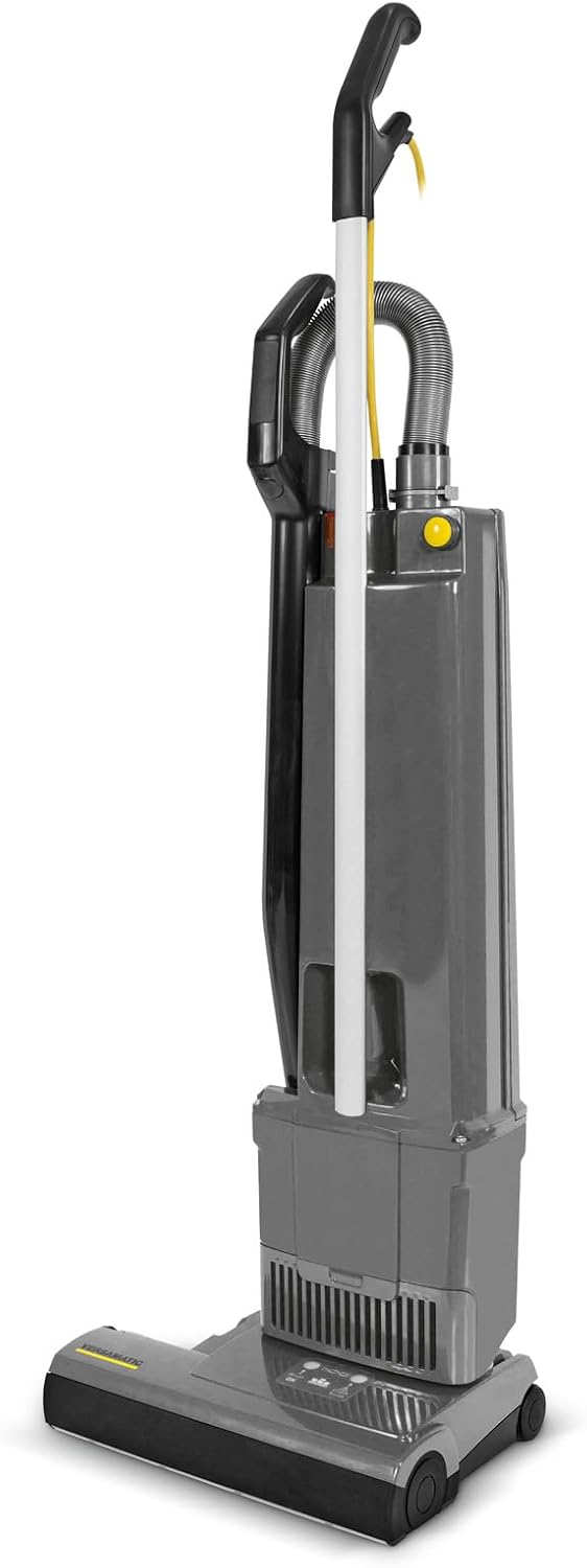 Kärcher Commercial Upright Vacuum Cleaner 1.4 Gallon - Versamatic 14' - 2 Motors, HEPA Filtration System - 40 ft. Cord