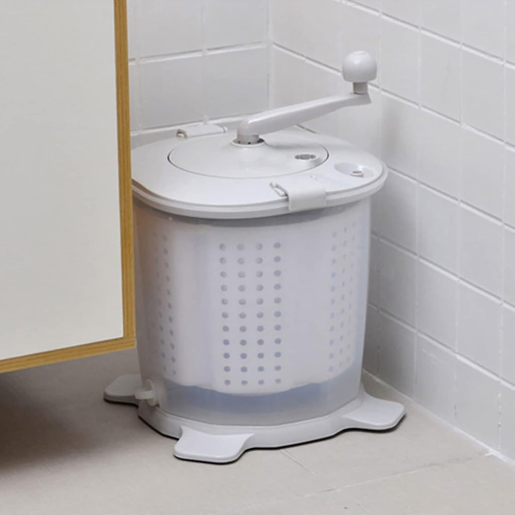 Portable Mini Washing Machine, Manual Washing Machine Underwear Laundry Washer for Home Dormitory Gray