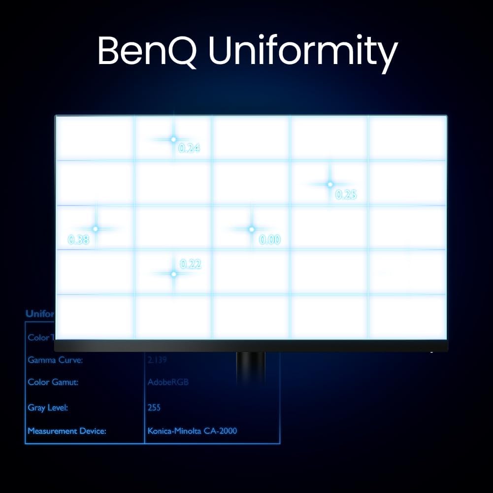 BenQ PD2706UA 27-inch Ergo Arm 4K UHD Monitor, USB-C, P3, DisplayHDR 400, IPS, Factory-Calibrated, DualView, Darkroom & Animation Modes, CAD/CAM & ePaper Modes, Hotkey Puck G2, KVM