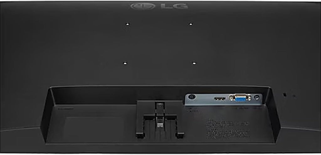 LG 24 inch IPS LCD FHD (1920 x 1080) Monitor, 16:9-100Hz, AMD FreeSync, Tilt and VESA, Low Blue Light, Flicker Safe, HDMI & VGA, 5ms Response Time, Matte Black