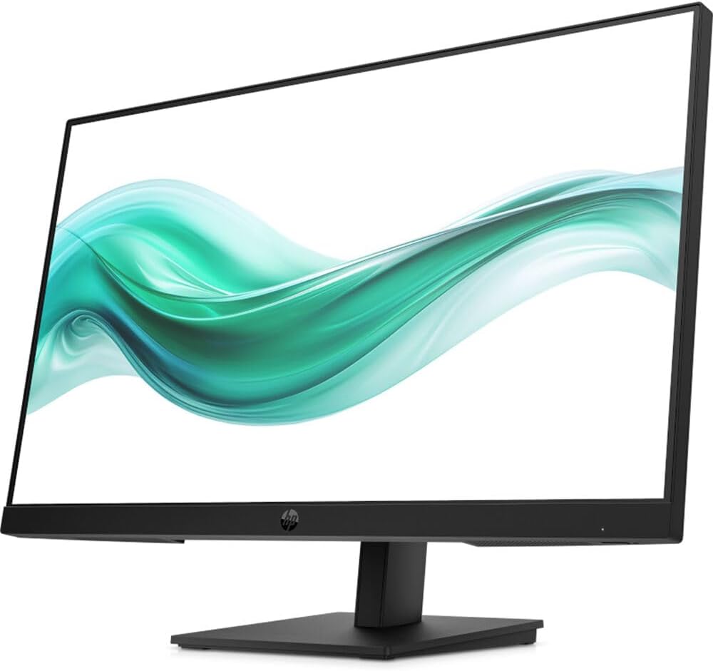 HP Series 3 Pro 27' FHD IPS Monitor with 5ms Response Time, Anti Glare, Flicker Free, VESA Mount (100 x 100 mm), Displayport, HDMI, Black Color 2 Pack with DKZ Hub & ErgoFlexy Dual Monitor Mount