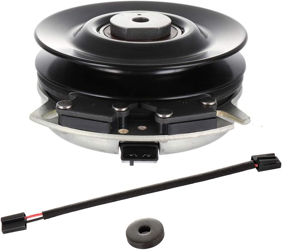 Electric PTO Clutch SCITOO TCA14535 Electric PTO Lawn Mower Clutch Compatible for Great Dane, for John Deere, for Landoll, for Lesco: TCA14535 / for Warner: 5219-32 / for Xtreme: X0353