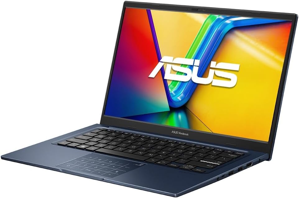 ASUS 2025 Vivobook 14' FHD Laptop 10-Core Intel Core 5 120U 24GB DDR4 2TB NVMe SSD USB-C w/DP WiFi AX BT Webcam HDMI1.4 Windows 11 Home w/RE USB