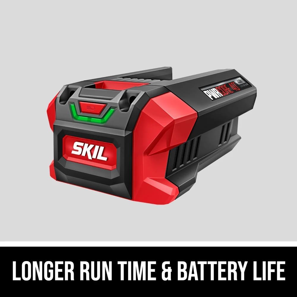 SKIL PWR CORE 40 40V 4.0Ah Lithium Battery, Compatible with All SKIL 40V Tools - BY8708C-01