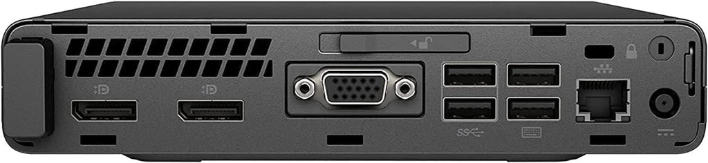 HP 800 G3 Mini Computer PC with Dual 24 inch Monitors Bundle,Intel i7-6700, 32GB RAM,New NVMe 1TB SSD, Wi-Fi 6e,Bluetooth 5.2,Windows 11 (Renewed)
