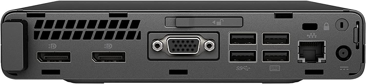 HP 800 G3 Mini Computer PC with Dual 24 inch Monitors Bundle,Intel i7-6700, 32GB RAM,New NVMe 1TB SSD, Wi-Fi 6e,Bluetooth 5.2,Windows 11 (Renewed)
