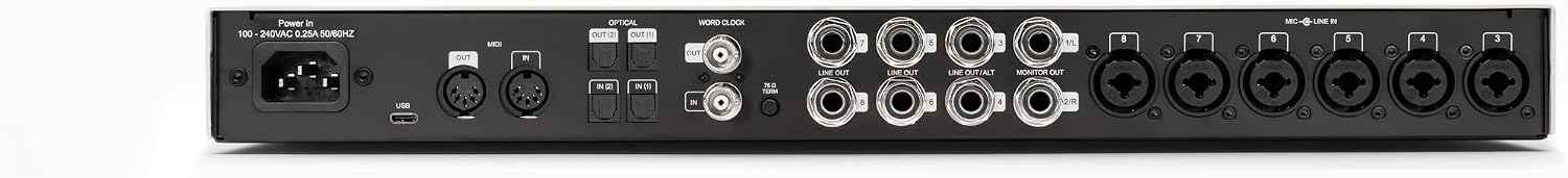 Universal Audio Volt 876 24x28 USB Audio Interface, Rack-Mount Style