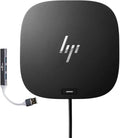 HP USB-C Essential Dock G5 (1 SuperSpeed USB Type-C; 2 USB Type-A;1 Audio Jack; 2 DisplayPort 1.4; 1 HDMI 2.0; 1 RJ-45; 2 SuperSpeed USB Type-A (Charging)) Bundle Dockztorm Dock 78L94AA#ABA-0-R Black