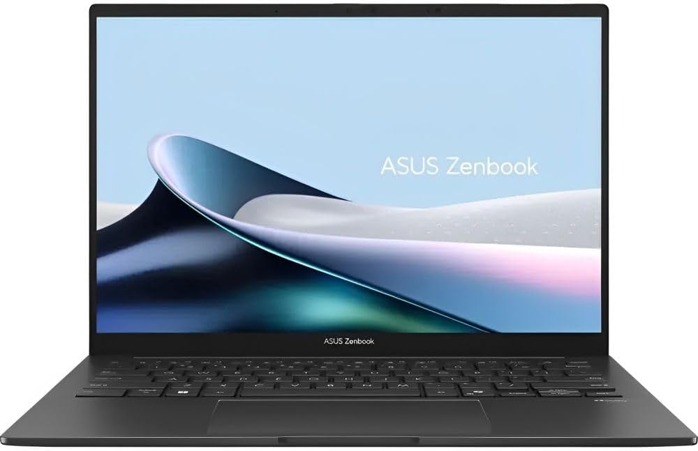 ASUS Zenbook 14 OLED Laptop 2025 14' WUXGA 1920 x 1200 Touchscreen, Intel Core Ultra 7 255H, 16-core, Intel Arc 140T, 16GB LPDDR5 4TB SSD, Backlit Keyboard, Thunderbolt 4, Wi-Fi 7, Windows 11 Home