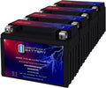 YTX9-BS 12V 8AH Replaces SLA For Power Sports Battery - 4 Pack