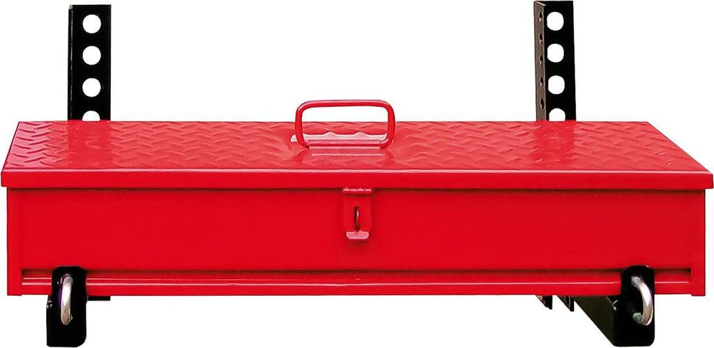 LARIN Tractor Metal Tool Box, Heavy Duty Steel, Univerasal mounting (28 inch)