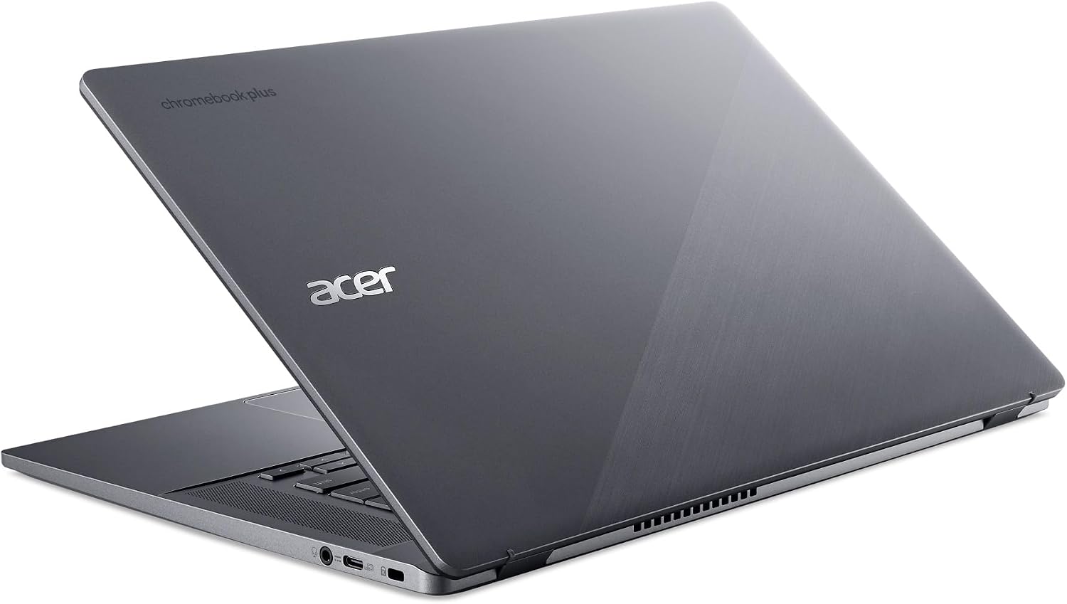 acer Chromebook Plus 515 Laptop with Google AI – 15.6' Full HD 1920 x 1080 IPS Touch Display | Intel Core i3-1305U | 8GB LPDDR5X | 256GB SSD | Wi-Fi 6E | FHD Camera | Chrome OS | CB515-2HT-33M4