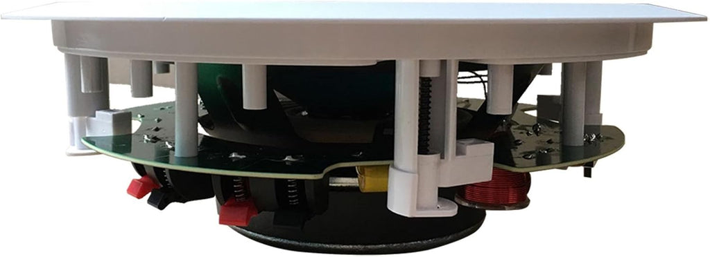 82S2C Silver Ticket In-Wall In-Ceiling Speaker with Pivoting Tweeter (2 Channel Stereo 8 Inch in-ceiling) 11 Inch overall size