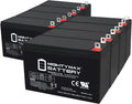 Mighty Max Battery 12 VOLT 9 AH SLA BATTERY NB terminal - 8 Pack
