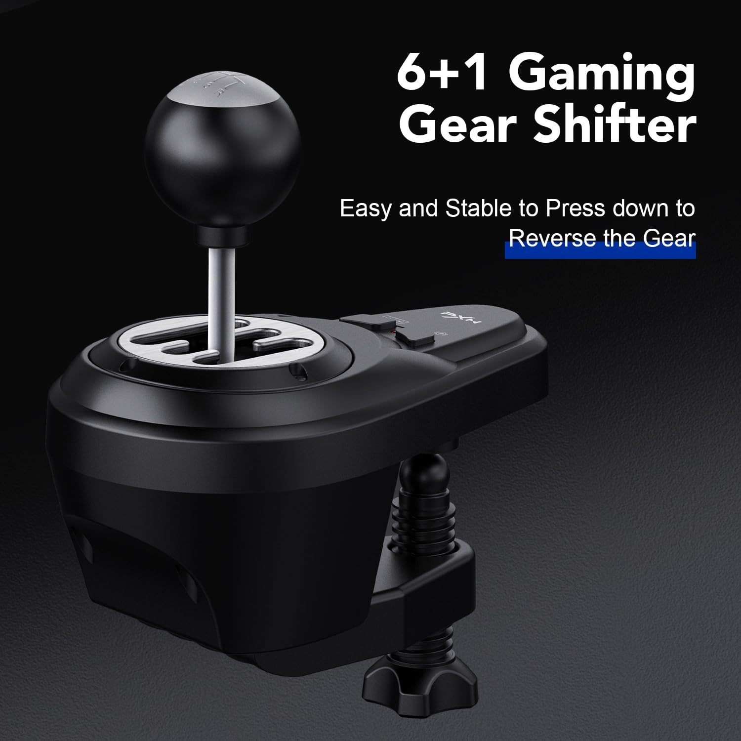 PXN V99 PC Racing Wheel, Real Force Feedback Steering Wheel with Pedals and Shifter, Detachable 270/900 Degree Race Steering Wheel Simulator for PC, Xbox One, Xbox Series X/S, PS4