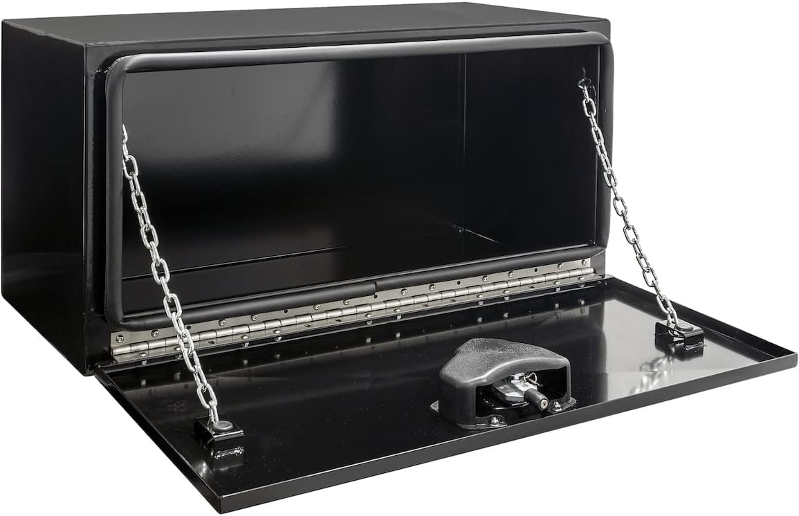 Buyers Products 1752805 Black Pro Series Steel Underbody Truck Box, 18x18x36 Inch, Durable Tool Box For Vehicle Storage and Organization