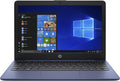 HP Stream 11' Laptop, Intel Celeron N4020, Intel UHD Graphics 600, 4 GB RAM, 64 GB SSD, Windows 11 Home in S Mode (11-ak0030nr, Royal Blue)