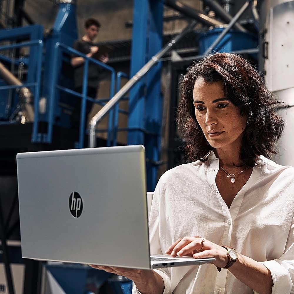 HP ProBook 450 G10 Business Laptop (15.6' FHD Anti-Glare, Intel 10-Core i5-1334U, 16GB RAM, 512GB SSD, (Beats i7-1255U)) Backlit KB, Webcam, Ethernet, Wi-Fi 6E, Win 11 Pro w/ AI Copilot, Silver