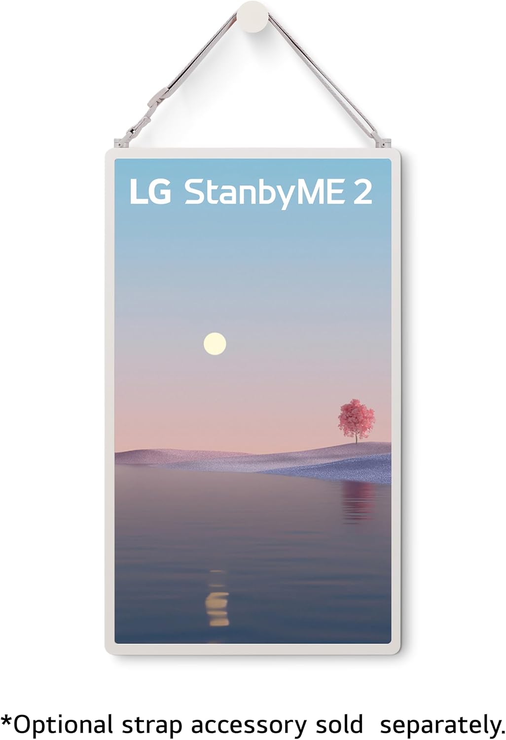 LG 27-Inch StanbyME 2 with Folio Cover, Portable Touch Screen, Dolby Vision, HDR10, Filmmaker Mode, Built-in Battery, Full Swivel Rotation (27LX6TYGA, 2025)
