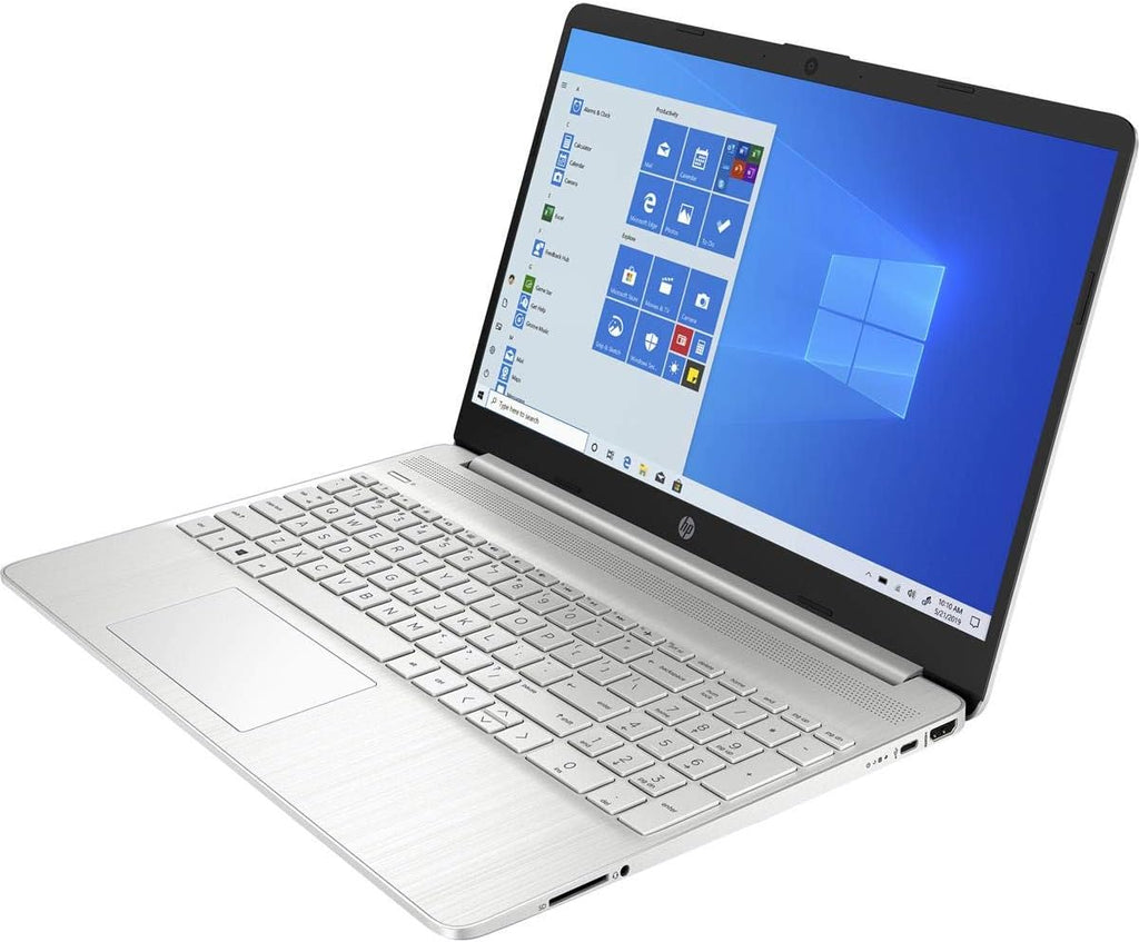 HP 15-inch Touchscreen Laptop, AMD Ryzen 3 3250U, 8 GB RAM, 256 GB SSD, Windows 10 Home in S Mode (15-ef1020nr, Natural Silver)
