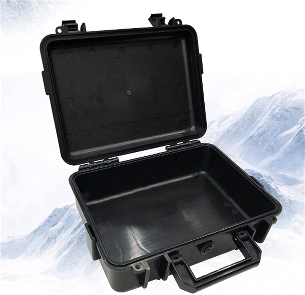 LIOONS Tool Box Plastic High Capacity Tool Boxes Portable Tool Kit Lightweight Strong and Sturdy Hand-Held 27.5 * 22.5 * 9.6cm Tool Kit