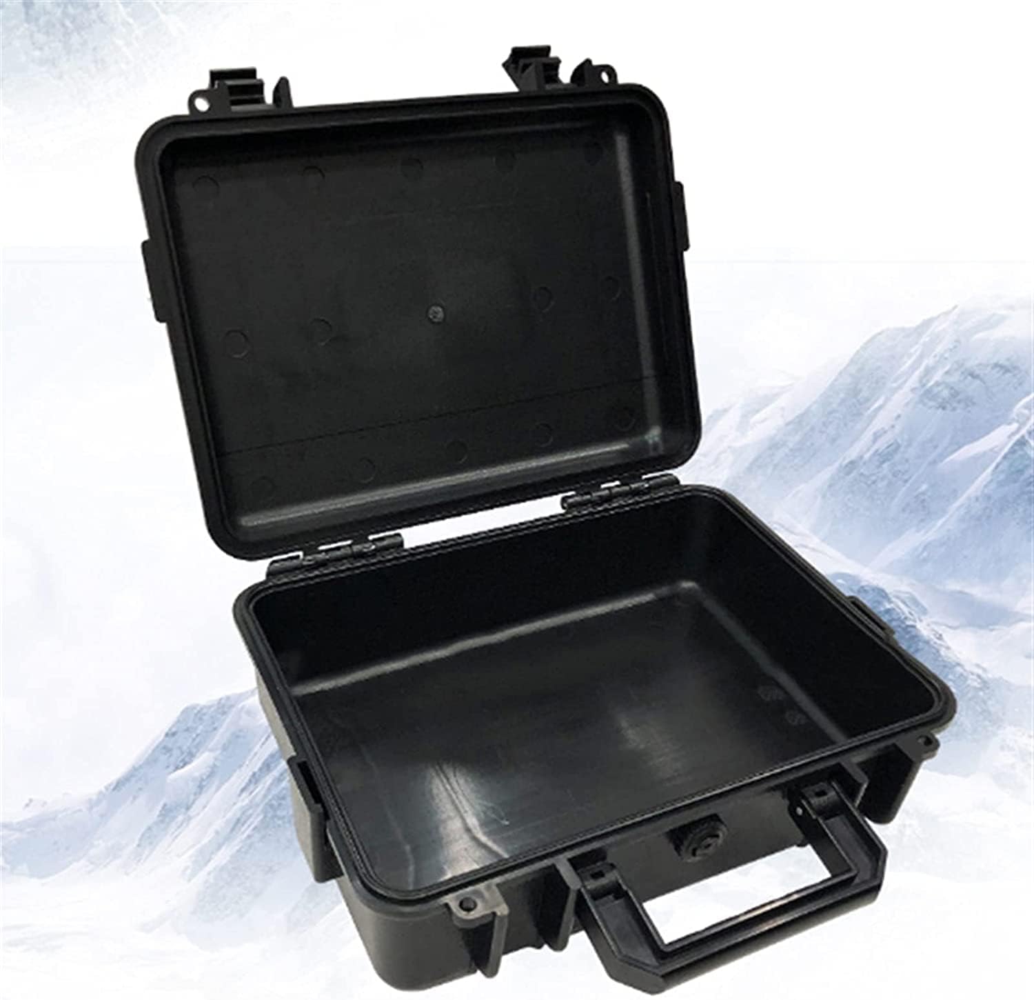 LIOONS Tool Box Plastic High Capacity Tool Boxes Portable Tool Kit Lightweight Strong and Sturdy Hand-Held 27.5 * 22.5 * 9.6cm Tool Kit