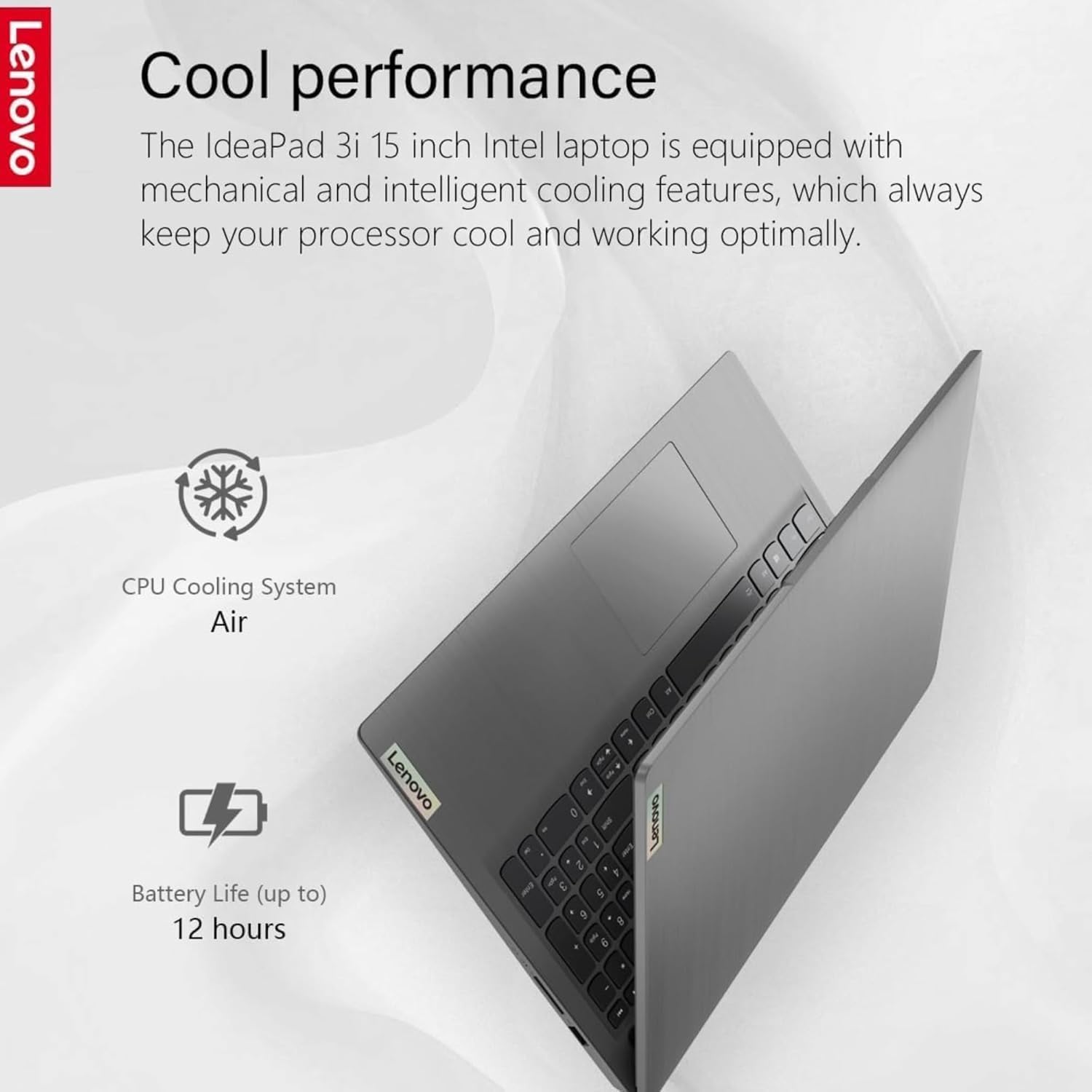 Lenovo Touchscreen Laptop with Office 365 for The Web - 16GB RAM - 256GB SSD - Intel Core i3 Processor - 15.6' FHD - Bluetooth - Webcam - IdeaPad 3i - Windows 11 no Mouse