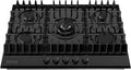 Empava 30' Gas Stove Top Cooktop 5 Italy Sabaf Sealed Burners NG/LPG Convertible in Black Tempered Glass
