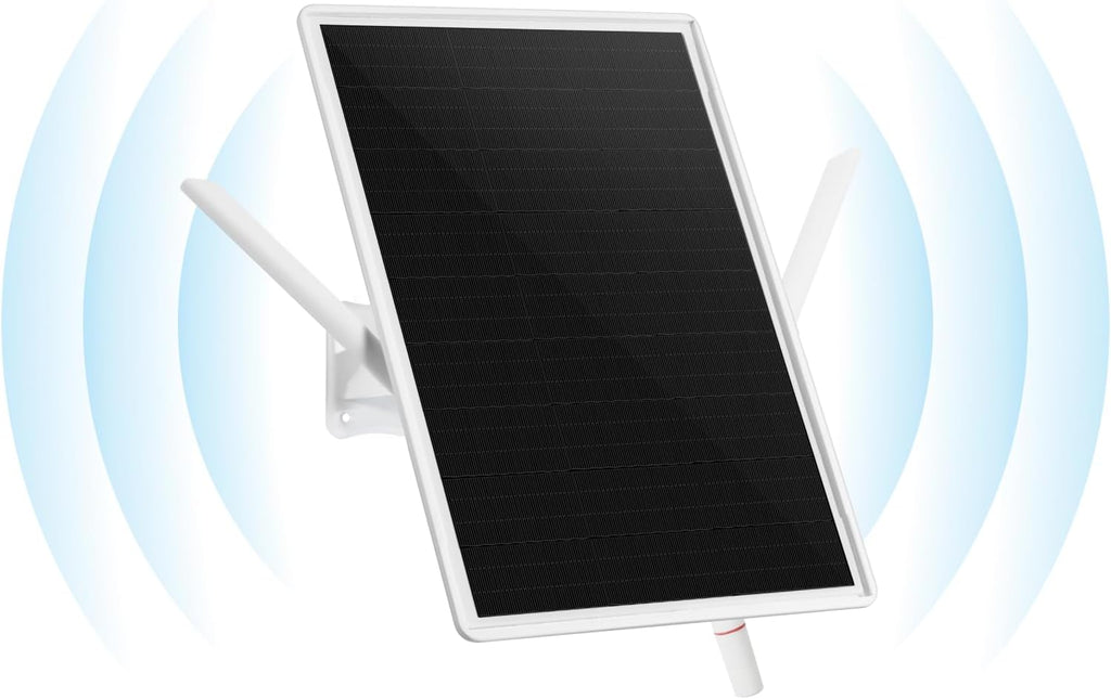 Outdoor Solar WiFi Outdoor Extender Signal Booster, Extends Coverage Up to 500ft, with 15W Solar Panel and 25000mAh Battery, Designed for Outdoor Use