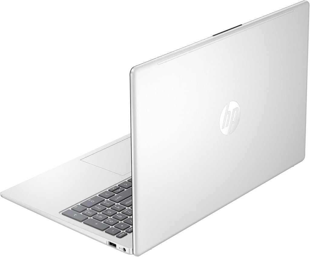 HP 15 Professional Slim High-Performance Laptop in Silver Ryzen 5 4-Core up to 4.3GHz 8GB 512GB SSD 15.6in Full HD BO Audio W11 (15-FC - Renewed)