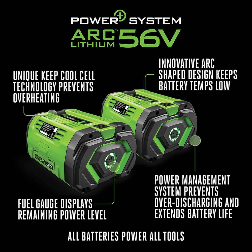 EGO Power+ Battery 56V, 12.0Ah, 2-Pack - BA6720T-2