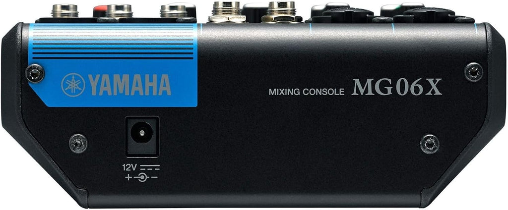 YAMAHA MG06X 6-Input Compact Stereo Mixer with Effects