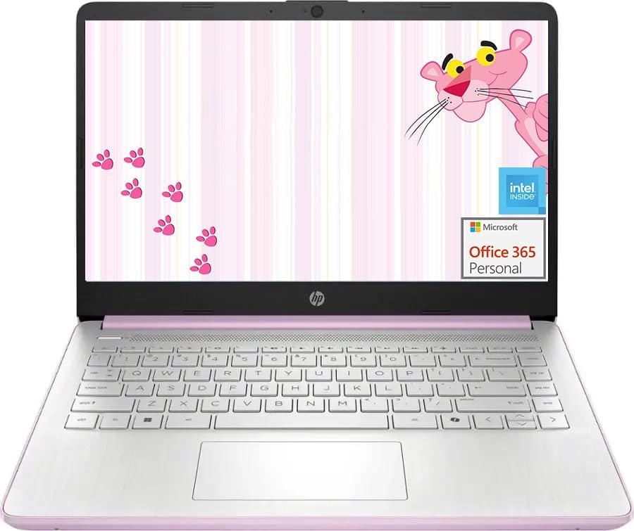 HP Laptop 14' for Student & Business, 1 Year Office 365, 16GB RAM, 384GB Storage(128GB UFS + 256GB SD Card), Intel Quad-Core Processor(Beat i3-1115G4), Wi-Fi 6, Webcam, USB C, Win 11 Pro