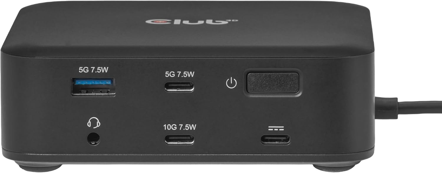 USB C Displaylink Docking Station Quad Monitor - 12-in-1 Laptop Dock 4K 60Hz HDMI DisplayPort 8K 60Hz, 100W PD Charging, 2.5G Ethernet, USB Hub for MacBook Pro Windows - CSV-2542