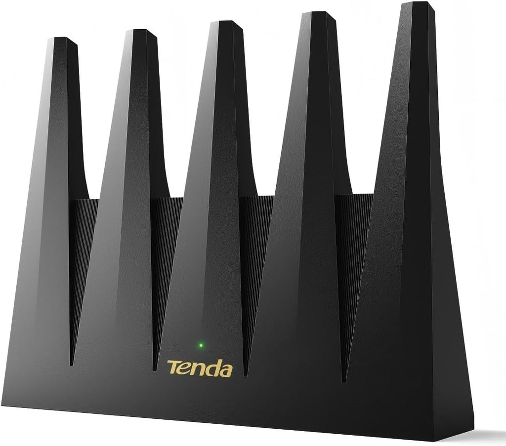 Tenda WiFi 7 Router BE7200 – Dual-Band High-Speed Wireless Internet Router with 2×2.5G Ports, Quad-Core CPU, MLO & VPN, Private IoT Network, Supports OpenWRT, Ideal for Home & Business Use (BE12Pro)