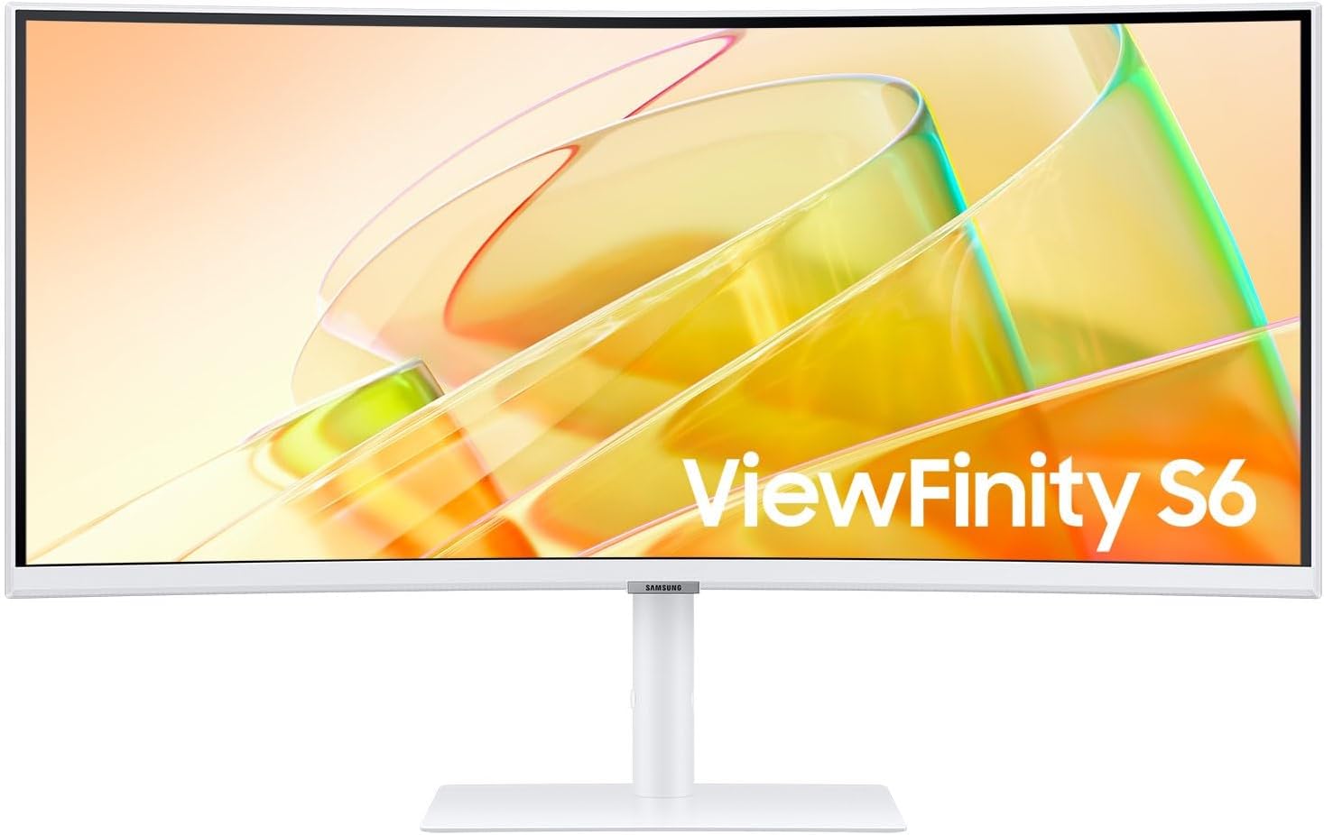Samsung S34C654TAN 34in Curved 21:9 Fully Adj Mntr Stand USB Hub Speaker Freesync (Renewed)