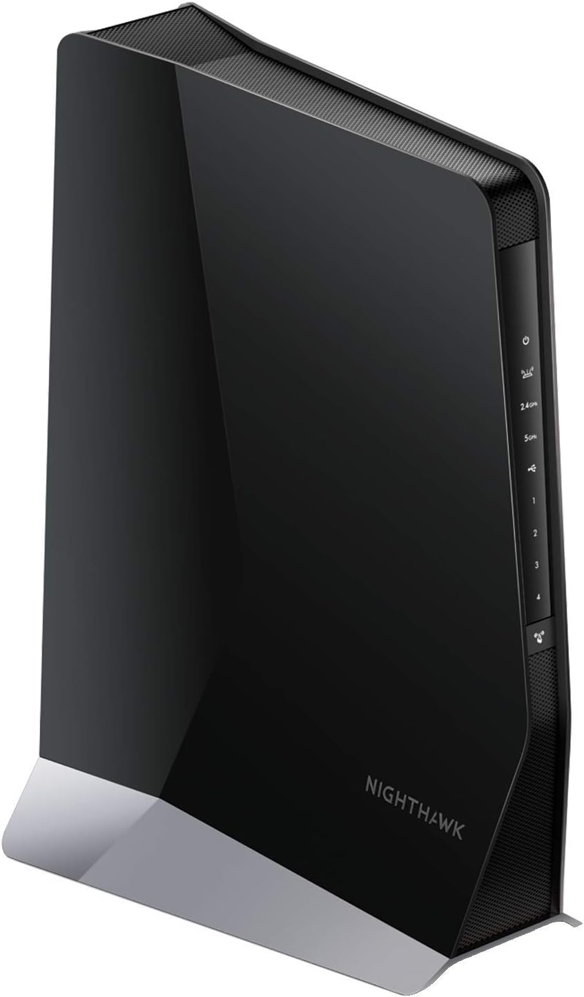 NETGEAR Nighthawk WiFi 6 Mesh Range Extender EAX80 - Add up to 2,500 sq. ft. and 30+ Devices with AX6000 Dual-Band Wireless Signal Booster & Repeater (up to 6Gbps Speed), Plus Smart Roaming