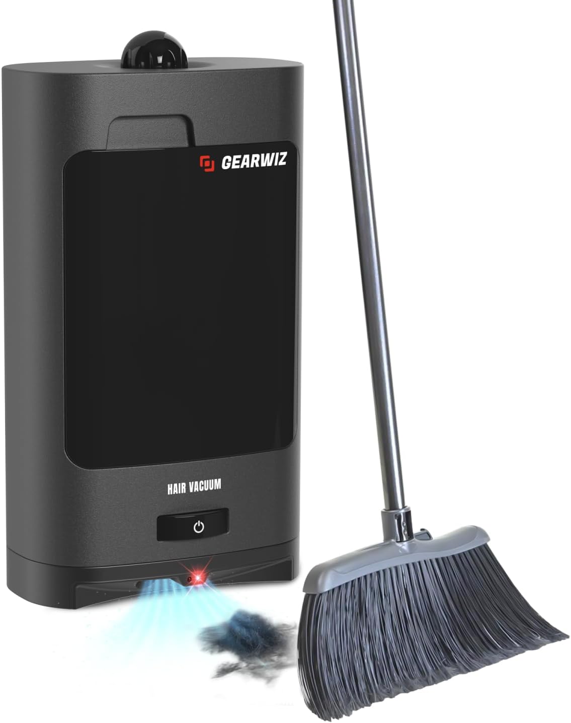 Gearwiz 1400W Touchless Automatic Vacuum Dustpan – Motion Sensor Hands-Free Electric Dustpan for Pet Hair Dirt & Debris – Powerful and Energy Efficient Cleaning Solution for Home Kitchen & Office