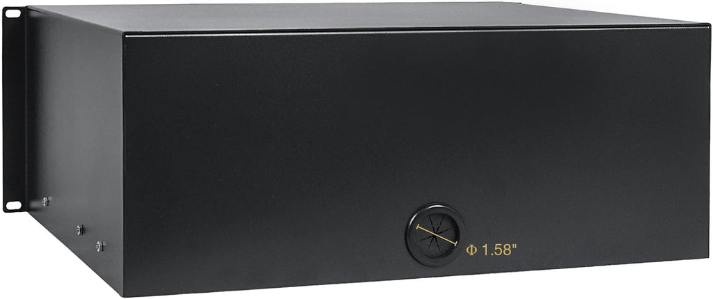 Sound Town 19-inch 4U Locking Rack Drawer, with Protection Foam (STRD-4D)