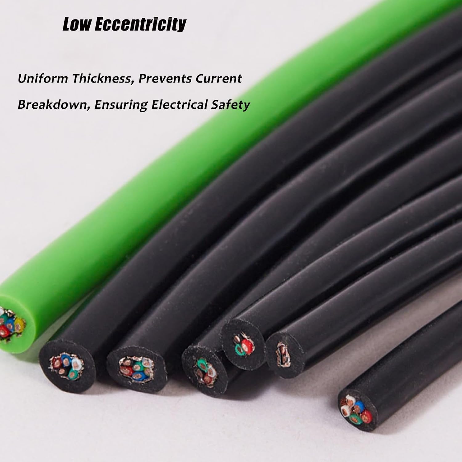 30/6 Gauge Shielded Signal Cable 30ft Teflon Insulated Silicone Rubber Jacket,-60°C to 200°C High Temperature for Air Conditioner, Audio, USB Data & Electronic Equipment(65FT,30AWG-4C)