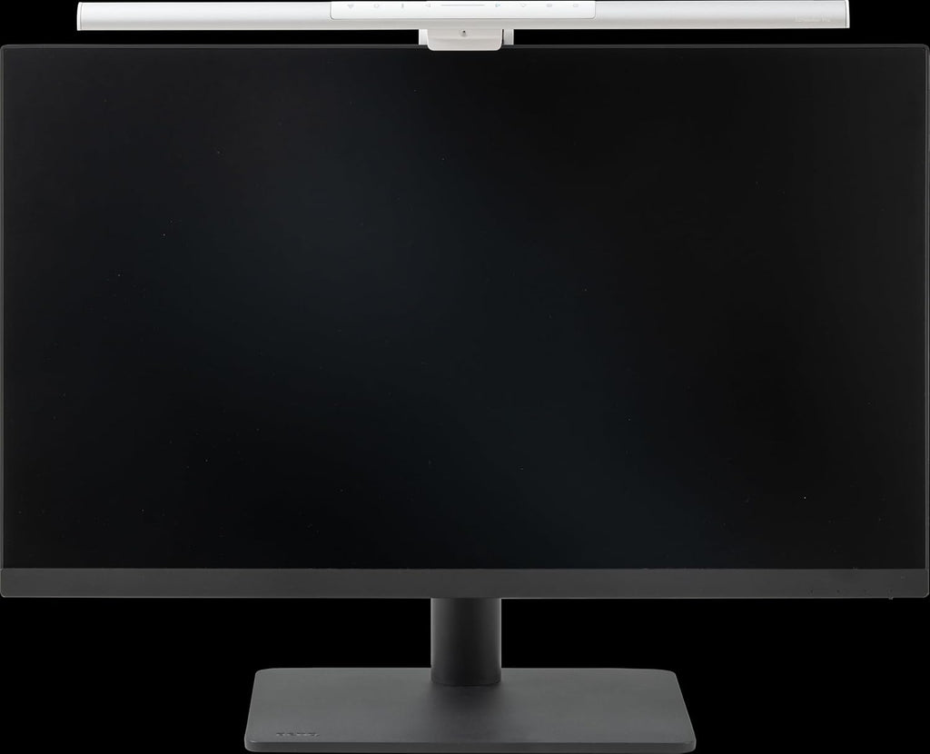 BenQ ScreenBar Pro LED Monitor Light Bar (Silver)- Ultrawide Lighting, Motion Sensor, Adjustable Brightness/Color Temperature, Eye-Care USB-C Monitor Lamp, No Glare, Curved Monitors, Monitor accessory