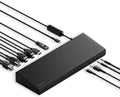 Belkin 15-in-1 Universal Triple Display DisplayLink Docking Station Hub w/ 3 HDMI Ports, 2 DisplayPorts for Triple 4K Display w/ 85W PD, 3.5mm Mic/Speaker, 1 USB-C, & 5 USB-A Ports, Black